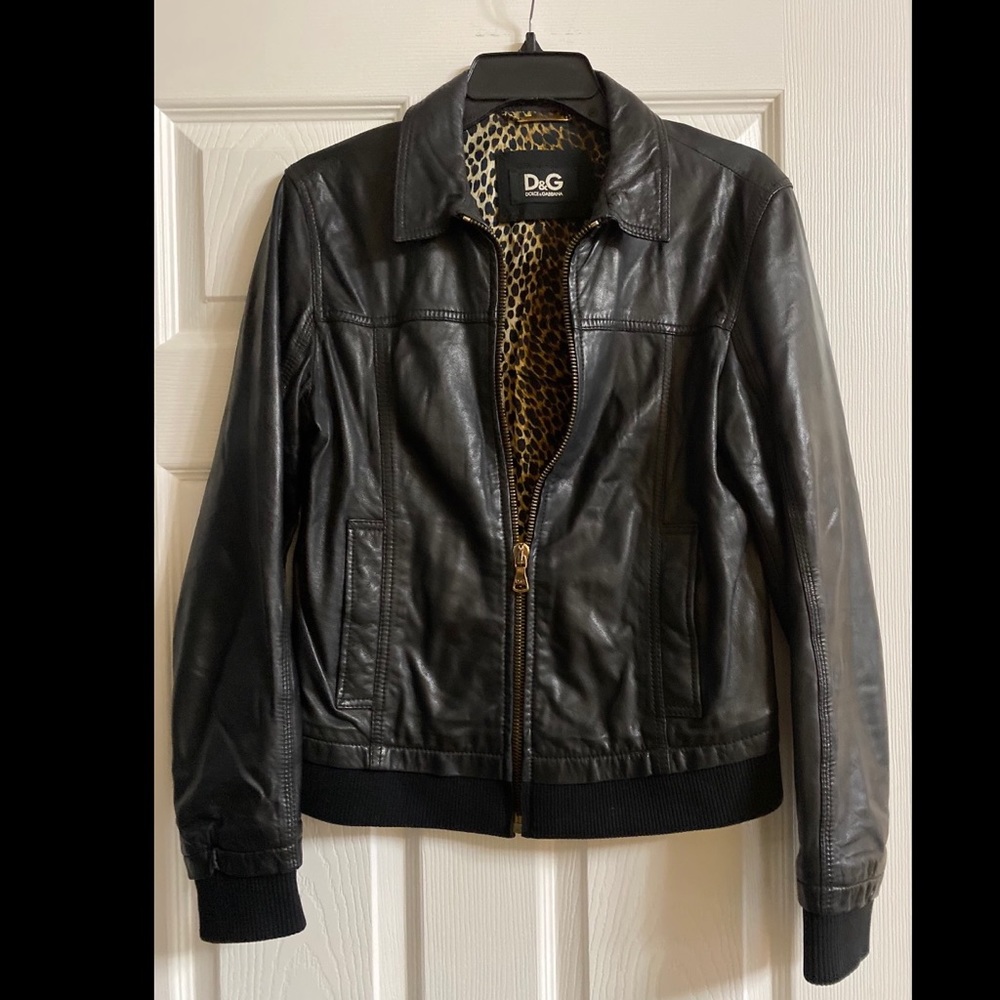 Dolce & Gabbana Leather Jacket